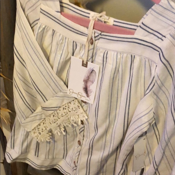 Jessica Simpsons Blouse | Little Girl Size 4 - Picture 5 of 6